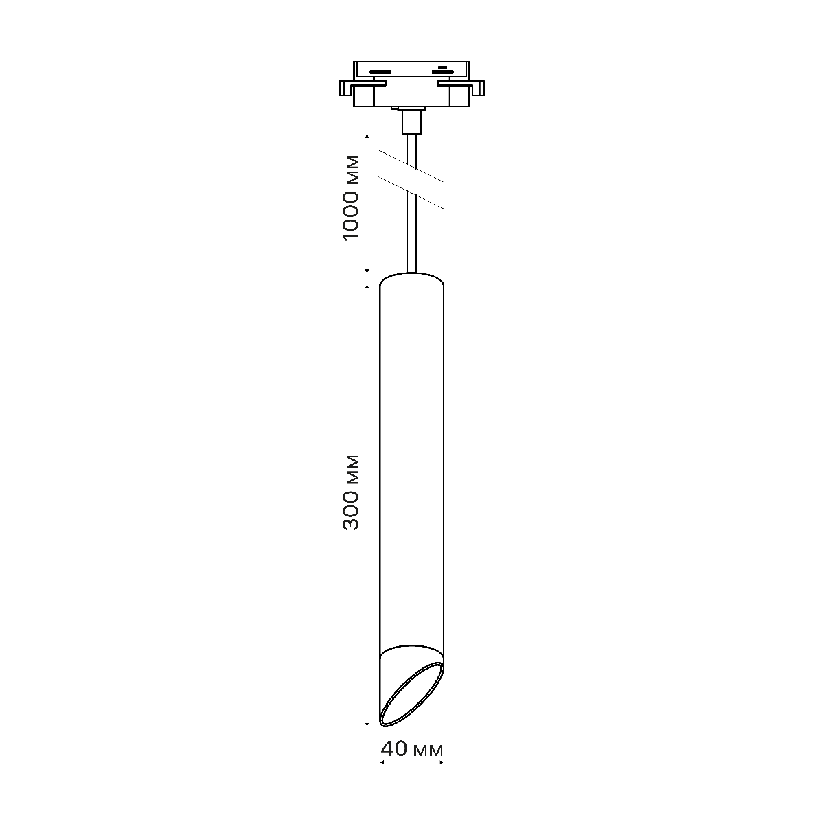 Трековый однофазный светильник Ritter Artline 59706 7