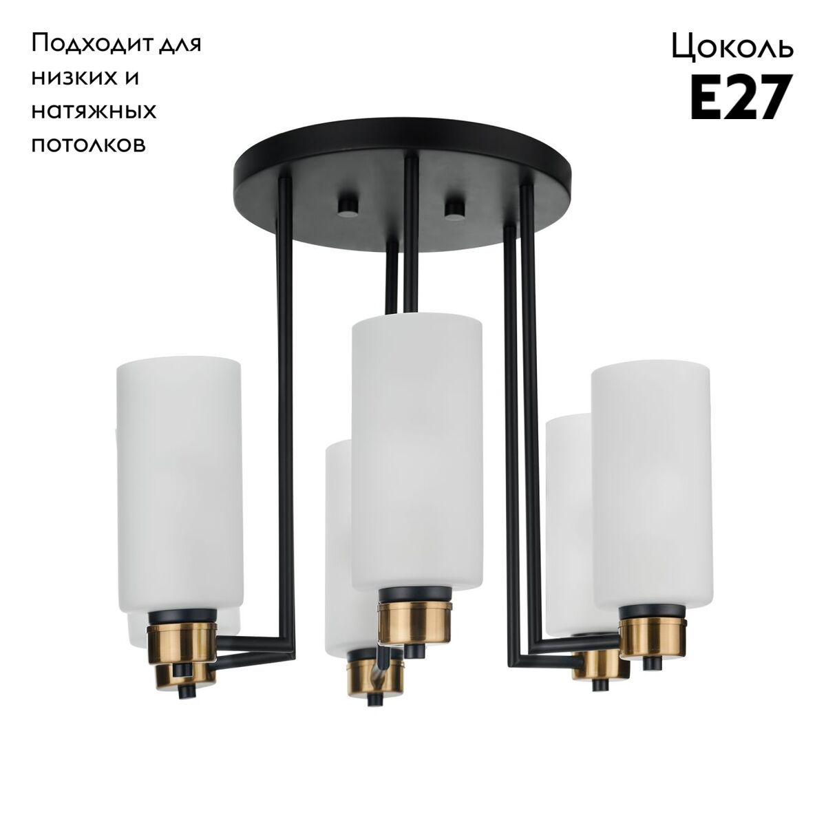 Потолочная люстра 33 Идеи CHN900.06.BL17.ASB-S16WH