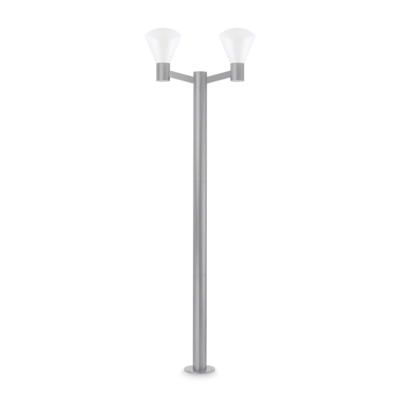Садово-парковый светильник Ideal Lux Ouverture PT2 Grigio 187228