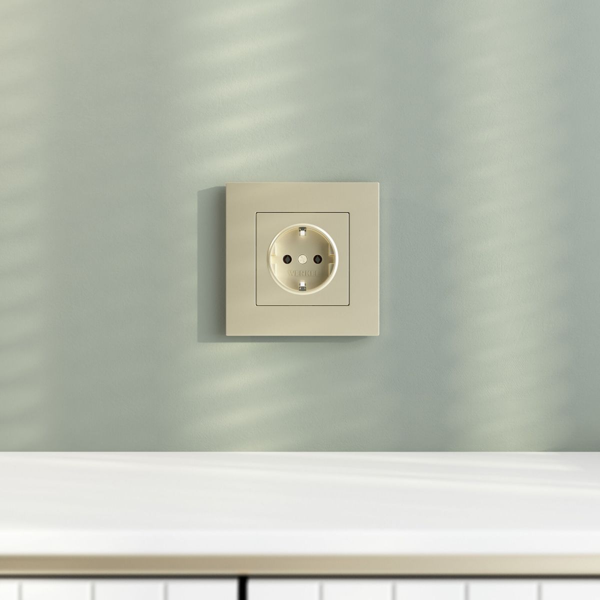 Рамка на 1 пост Werkel Slab (шампань софт) W0012911 4690389218385 a071623