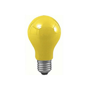 Лампа накаливания Paulmann AGL Е27 40W груша желтая 40042