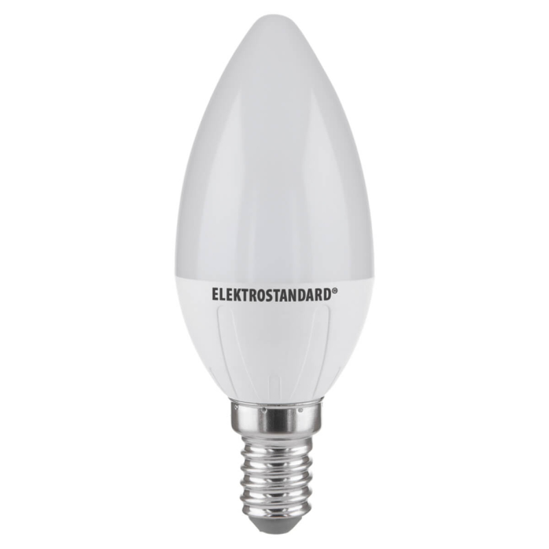 Лампа светодиодная Elektrostandard E14 6W 6500K матовая 4690389081545