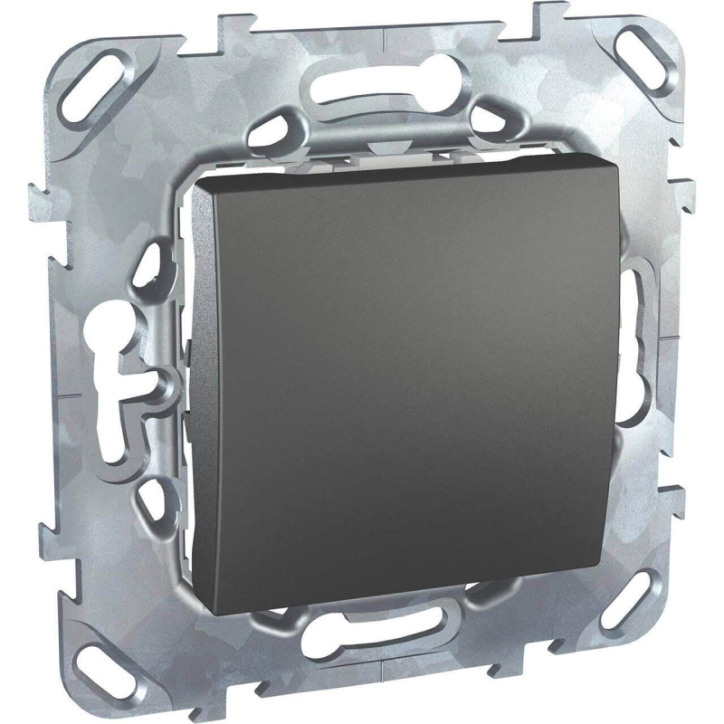 Выключатель одноклавишный Schneider Electric Unica 10AX 250V MGU5.201.12ZD