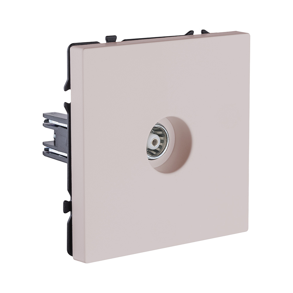 Розетка спутниковая SAT, кашемир матовый Kollinger Eclipse EC-021CM