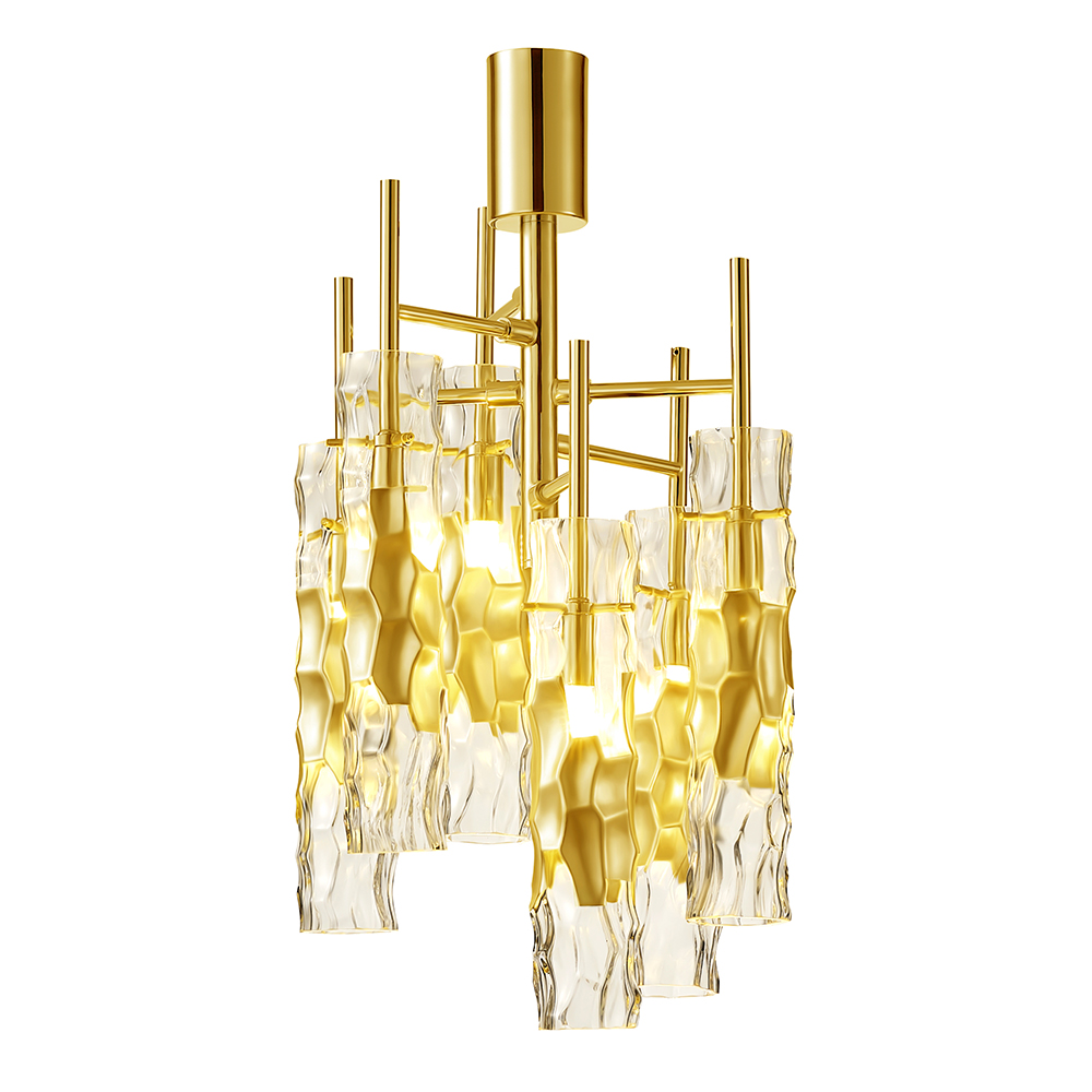 Потолочная люстра Crystal Lux PRIMAVERA PL6 GOLD
