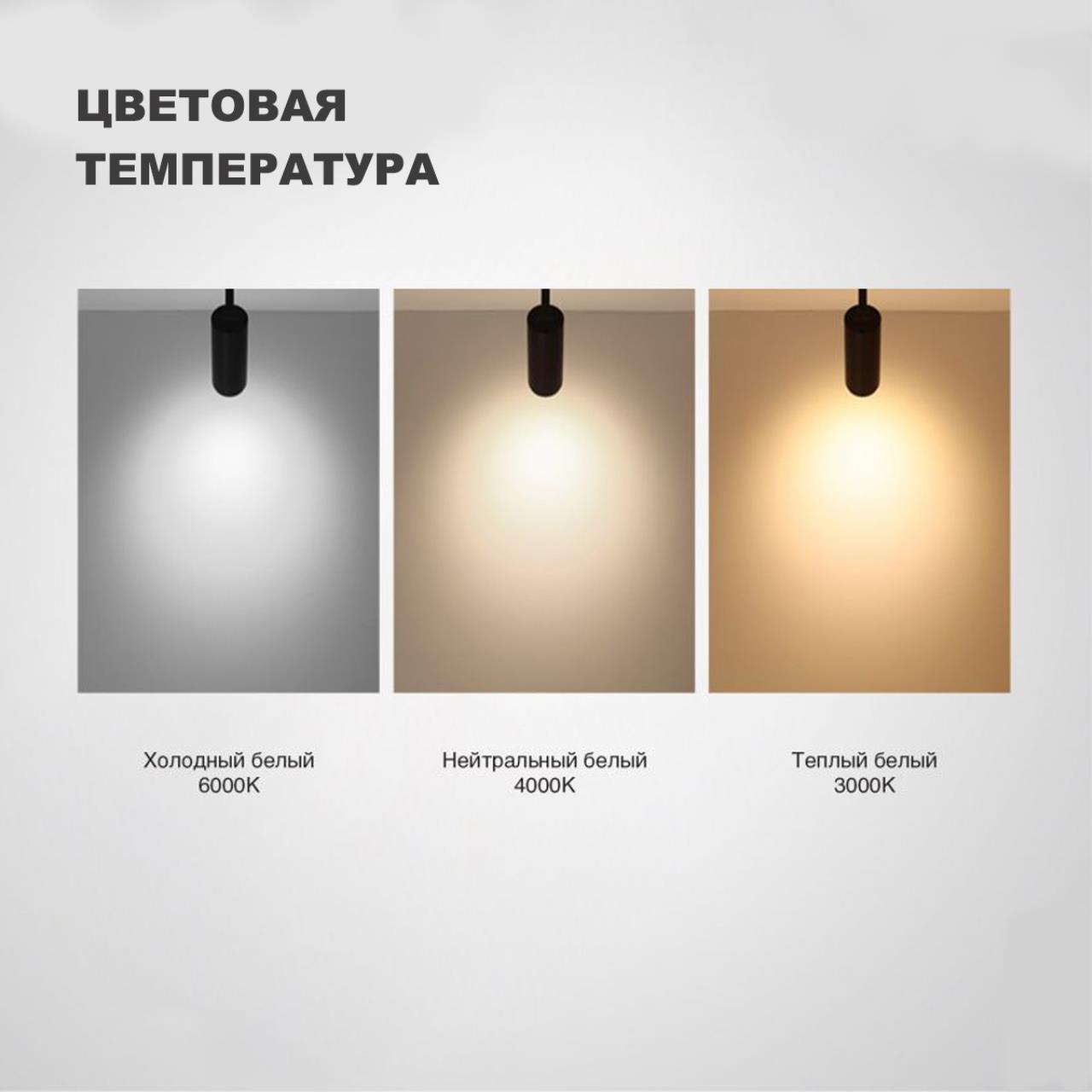 Трековый однофазный светильник Novotech Nail 358746