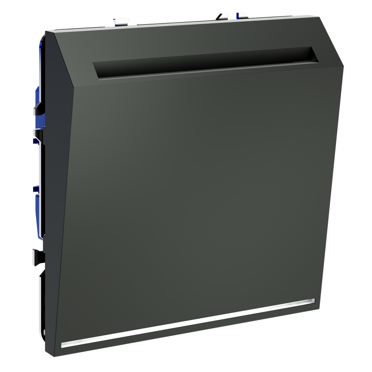 Выключатель встраиваемый Voltum S70 карточный 16А, (титан) VLS010706