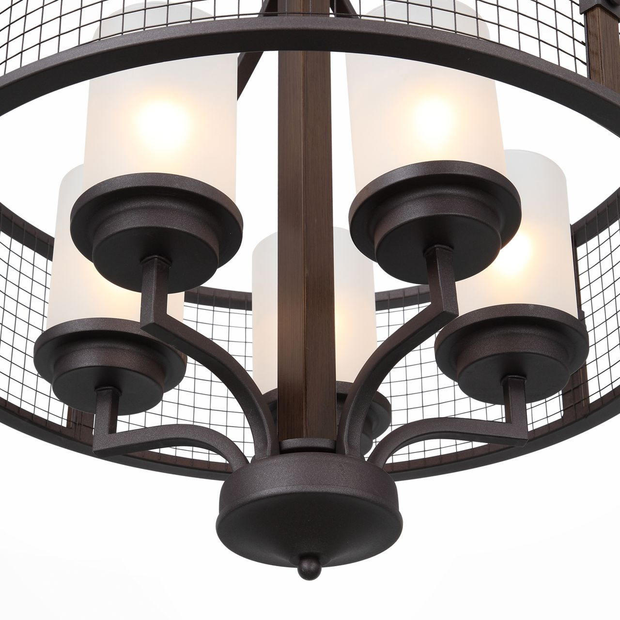 Подвесная люстра кантри ST Luce Ivanhо SL266.303.05