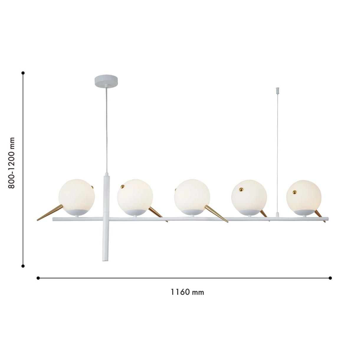 Подвесная люстра F-Promo Tior 4107-5P