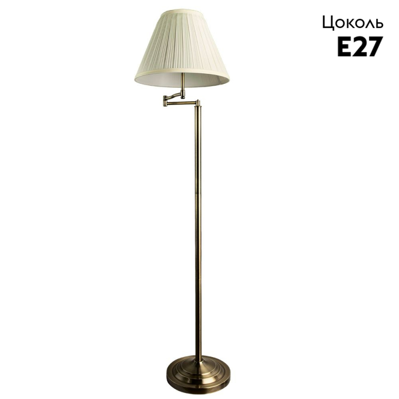 Торшер Arte Lamp California A2872PN-1AB