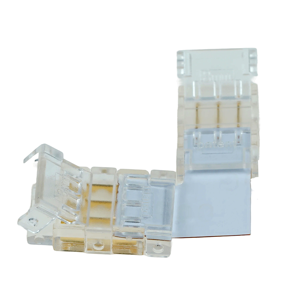 Соединитель угловой 10мм для CCT SMD ленты шириной 8 мм Feron LD172 52003