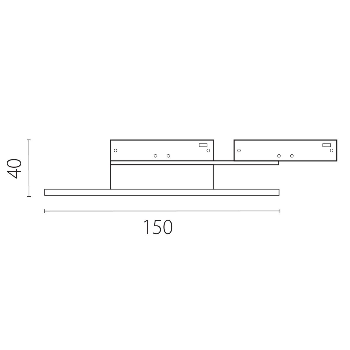 Трековый однофазный светильник отраженного света Lightstar Linea 236137