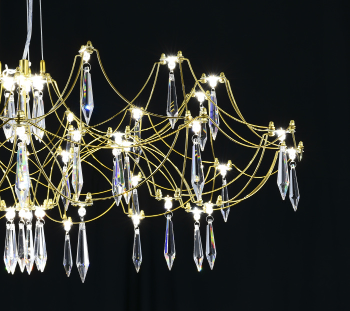 Подвесная люстра Myfar Ersilia MR2663-60P-76AP