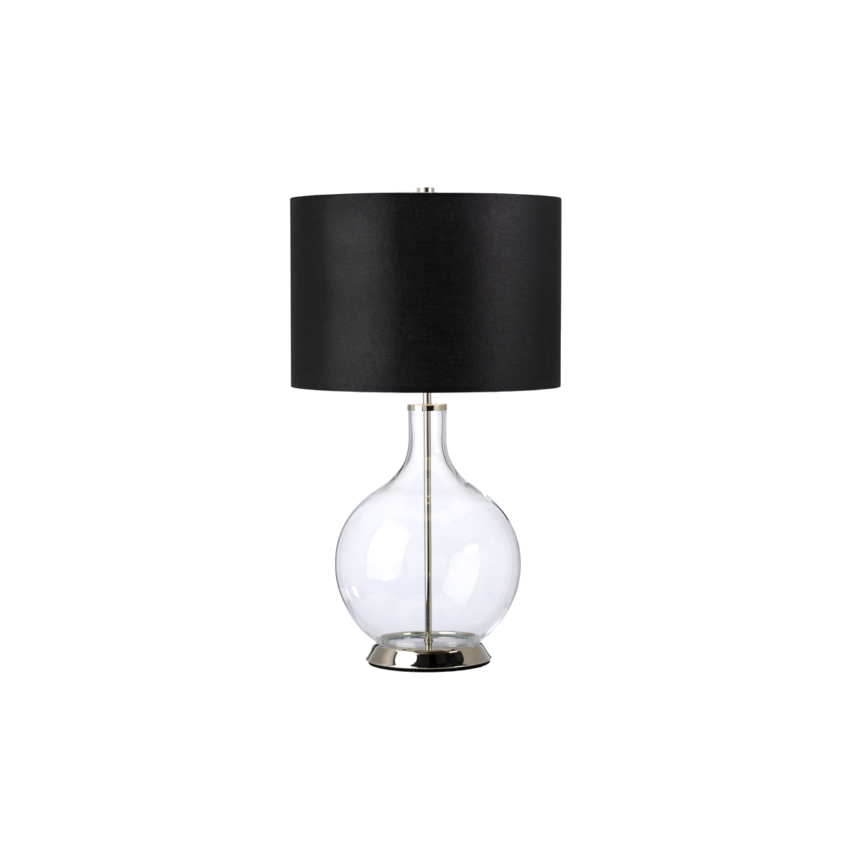 Настольная лампа Elstead Lighting ORB-CLEAR-PN-BLK