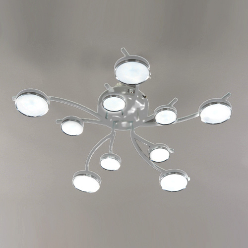 Потолочная люстра Elvan LU-1300/10-50W-Ch