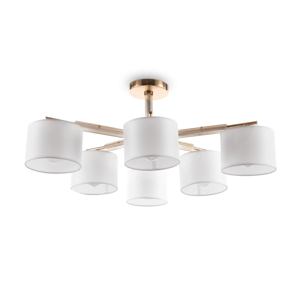 Люстра на штанге Freya Pipe FR5386CL-06G