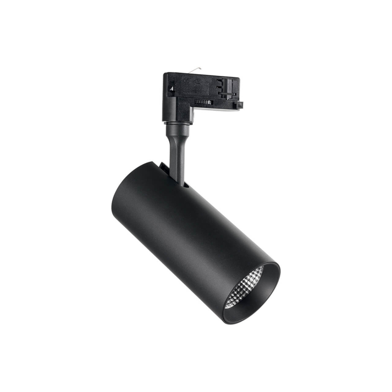 Трековый светодиодный светильник Ideal Lux Smile 30W Cri90 20 3000K Black 189727