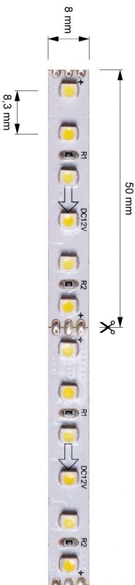 Светодиодная лента Deko-Light 12В 3528 38Вт 3000K+6500K 5м IP20 840097