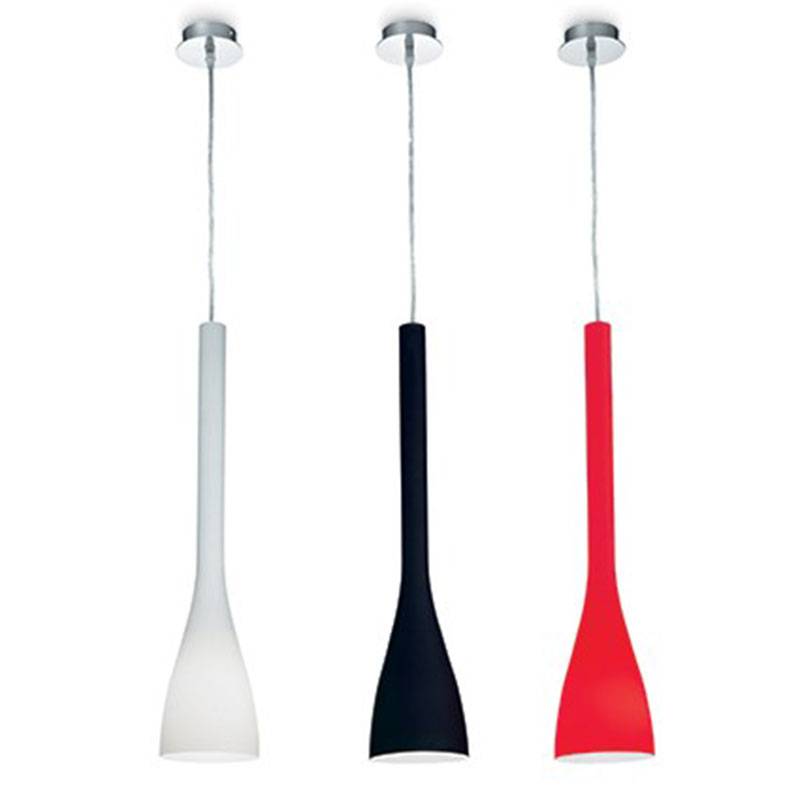 Подвесной светильник Ideal Lux Flut SP1 Small Rosso 004983