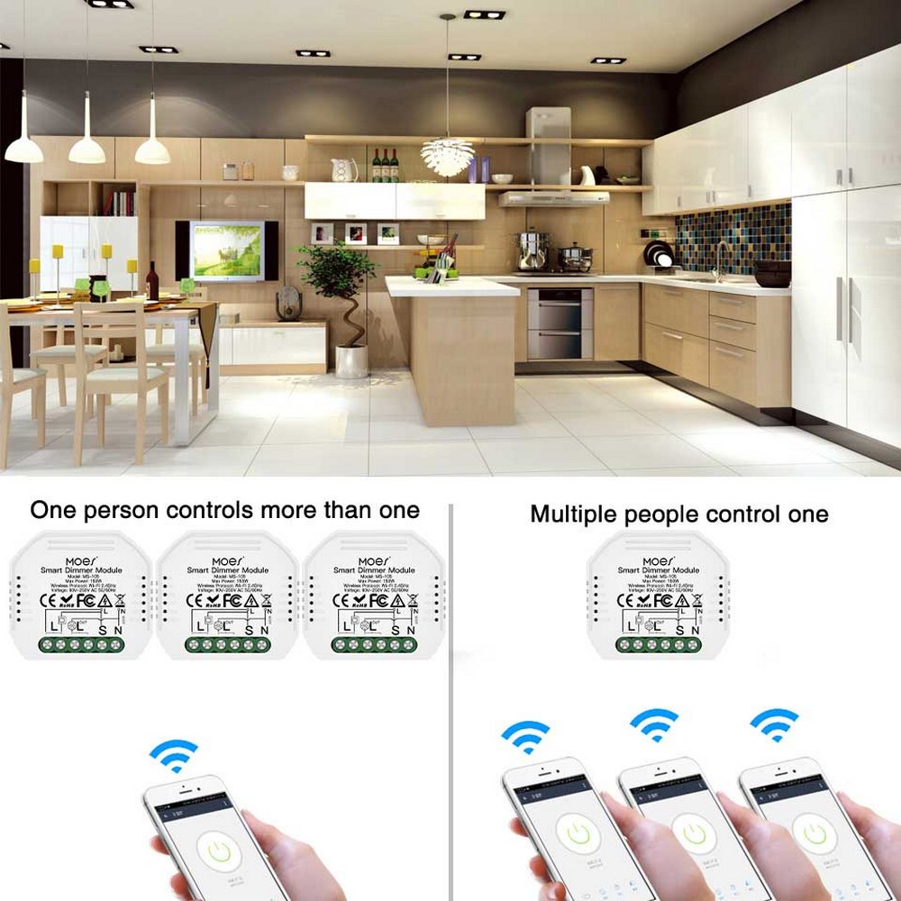 Диммер для одной зоны Aployt Magnetic track 220 Wi-fi APL.0195.01.01/MS-105