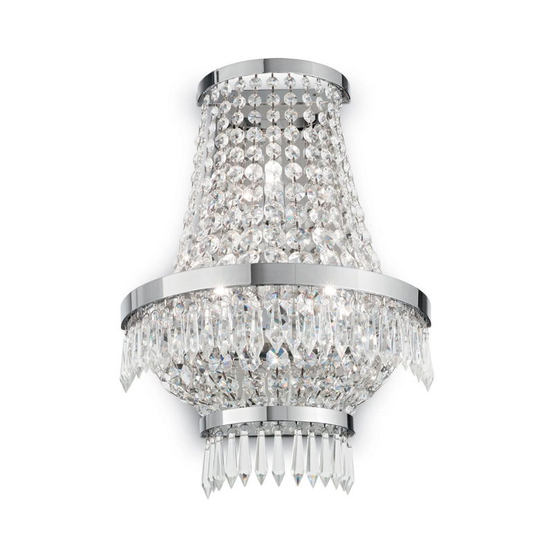 Настенный светильник Ideal Lux Caesar AP3 Cromo 137698