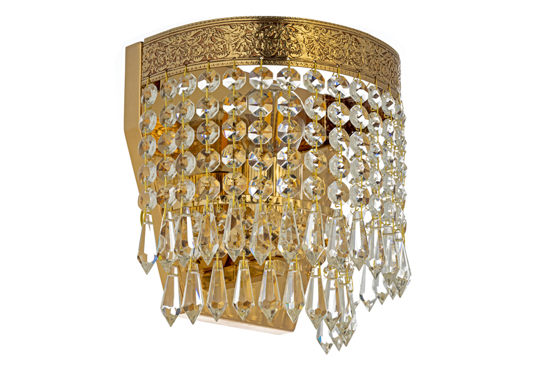 Хрустальное бра Arti Lampadari Santa E 2.10.600 GB