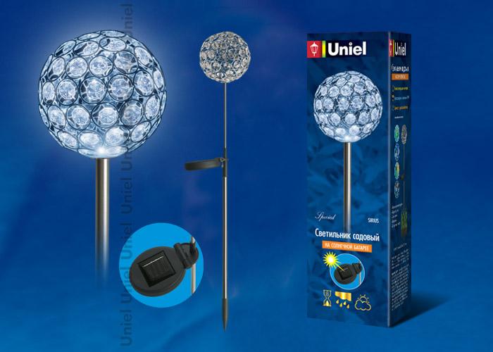 Светильник на солнечных батареях (08675) Uniel USL-S-109/PM320 Moon Grass