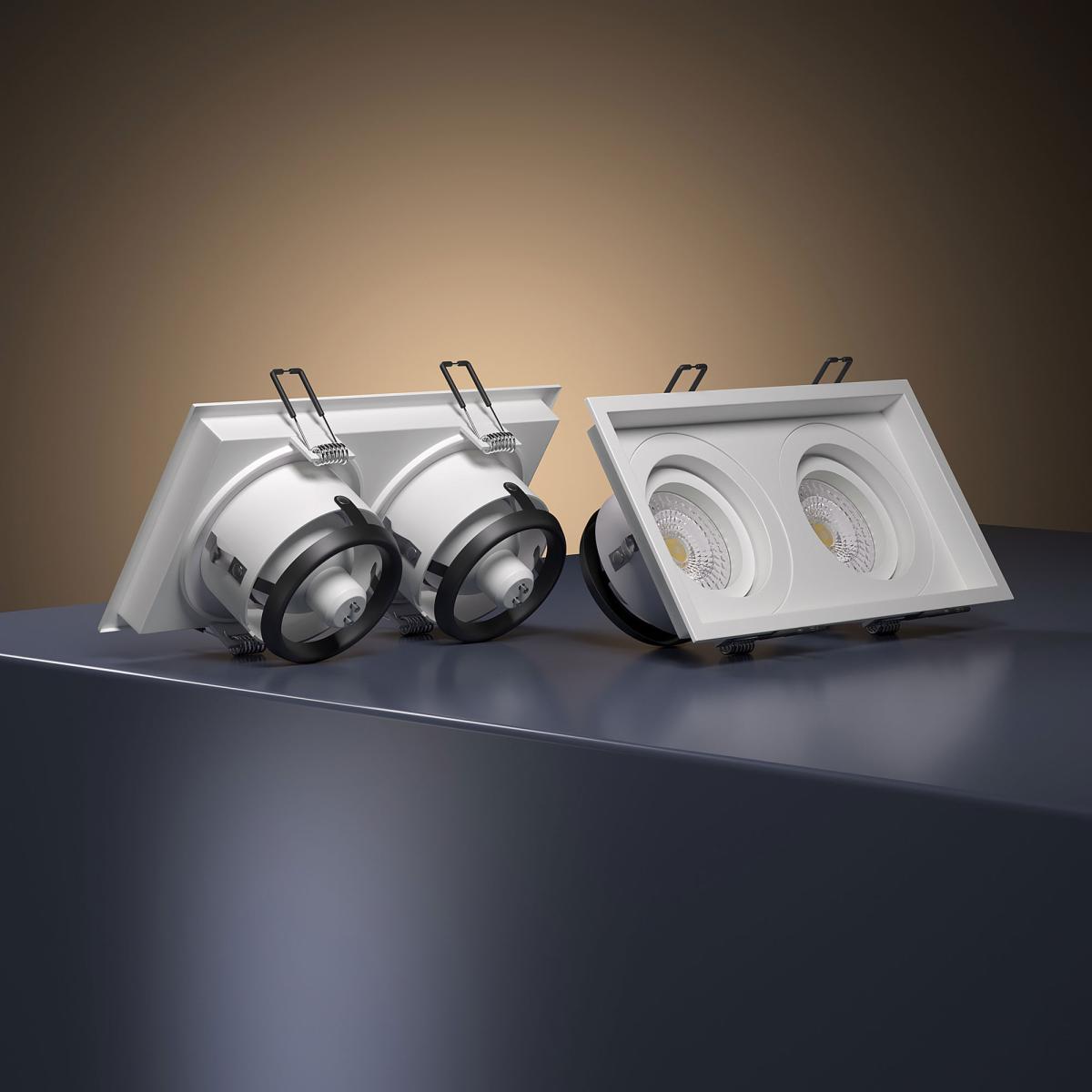 Встраиваемый светильник Elektrostandard 1071/2 MR16 WH белый 4690389097959