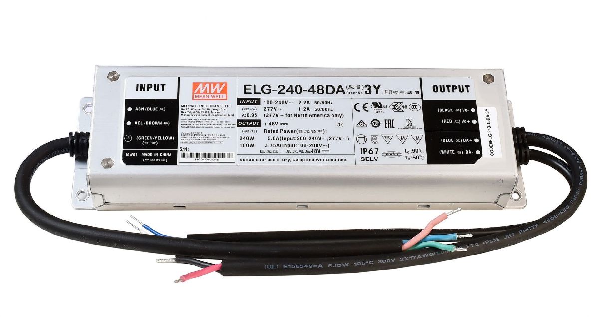 Блок питания Deko-Light Power supply 240Вт 100-305В IP67 872124