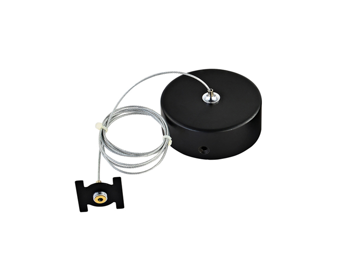 Подвесной комплект для магнитного шинопровода Donolux Magic Track Suspension kit DLMBlack