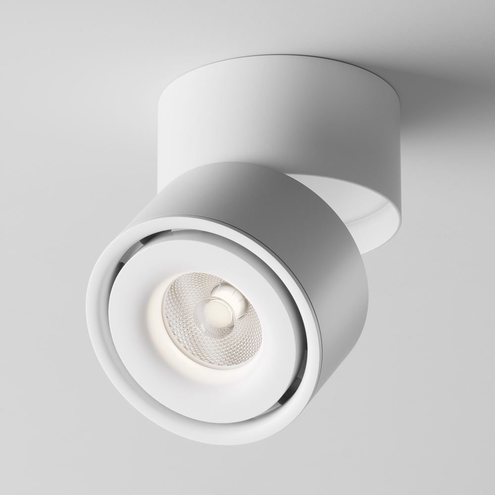 Накладной спот Maytoni Yin C084CL-15W4K-D-W