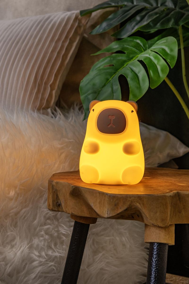 Настольная LED лампа Lucide Pincha Capybara 54500/01/38
