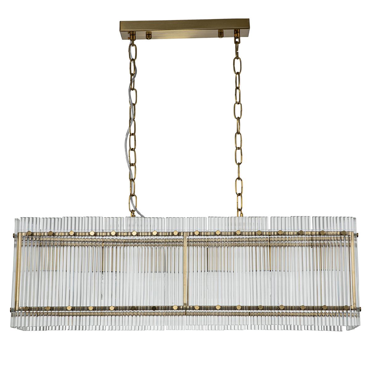 Подвесная люстра Indigo Venera 12024/6PL Brass V000305