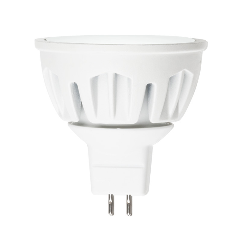 Лампа светодиодная (08146) Uniel GU5.3 7W 4500K JCDR матовая LED-JCDR-7W/NW/GU5.3/FR ALM01WH