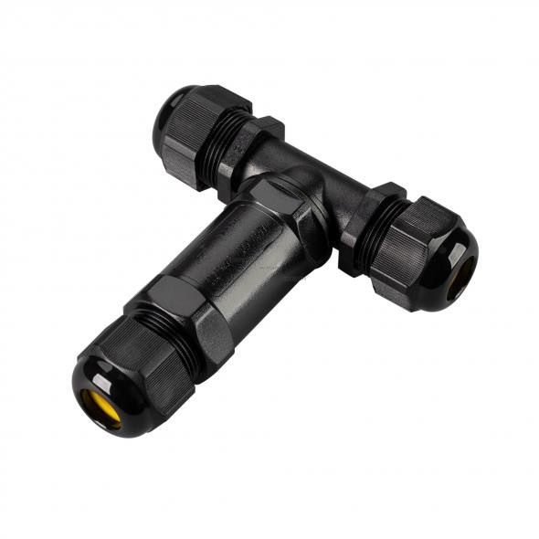 Коннектор тройной Arlight Neo-Con-T-3pin-BK 029380