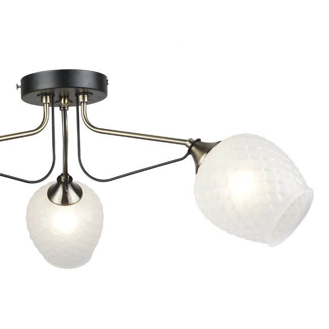 Потолочная люстра для низких потолков Wedo Light Sarno 66558.01.37.03