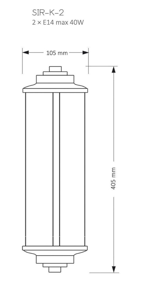 Настенный светильник Kutek Mood Siri SIR-K-2 (N)