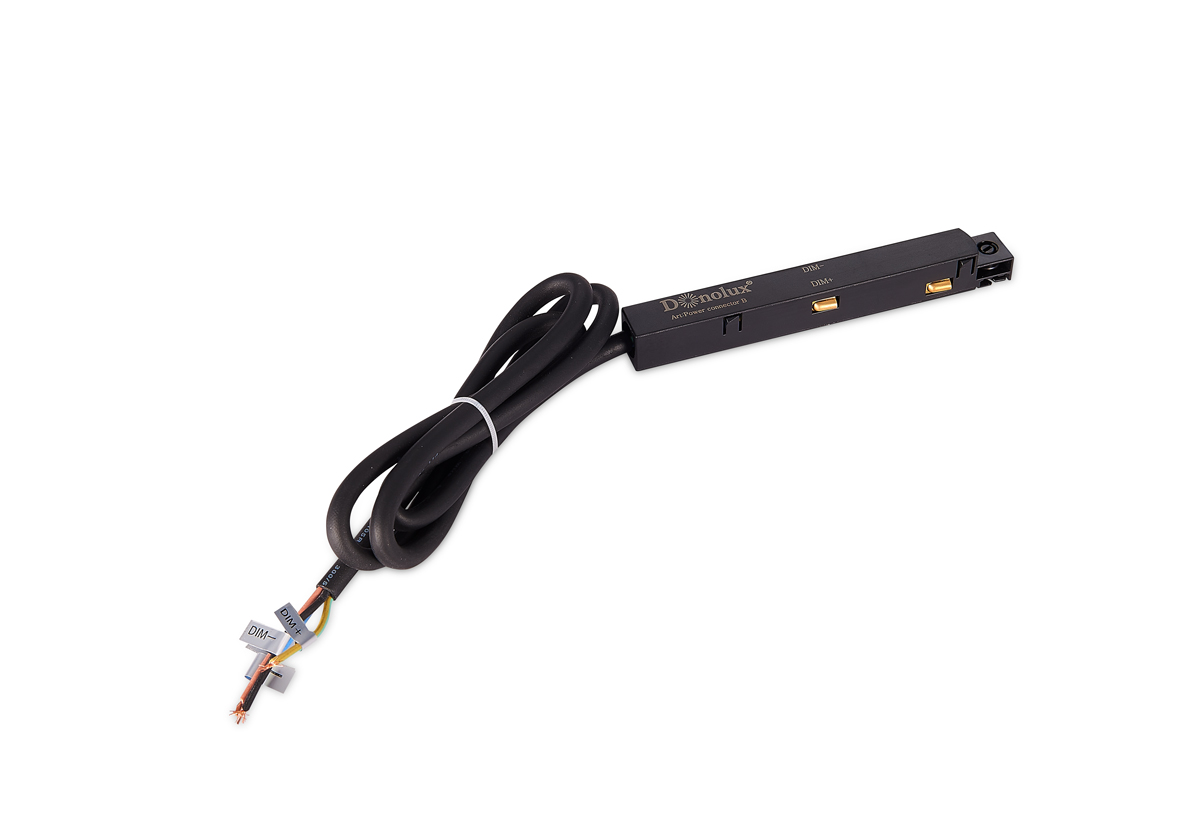 Адаптер с подводом питания для шинопровода Donolux Space-track System Power connector B