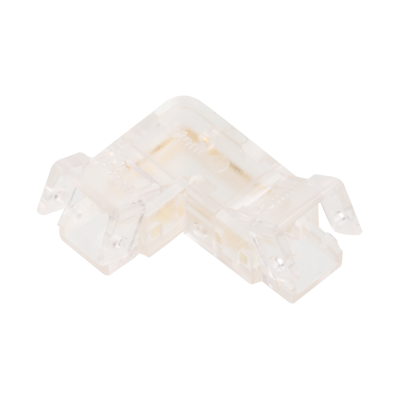 Коннектор угловой для одноцветной SMD ленты шириной 5мм, комплект 3шт WOLTA WLS-2PIN-5MM-MONO-L