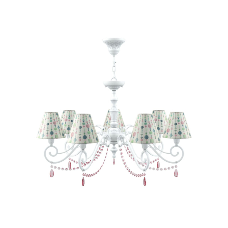 Подвесная люстра Lamp4you Classic E3-07-WM-LMP-O-17-CRL-E3-07-PK-UP