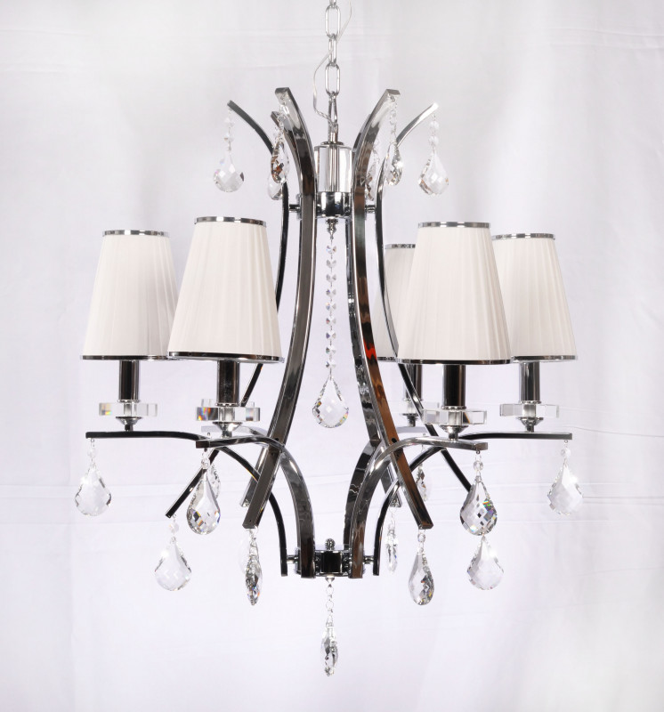 Подвесная люстра Lumina Deco Glamour LDP 66247-6 WT