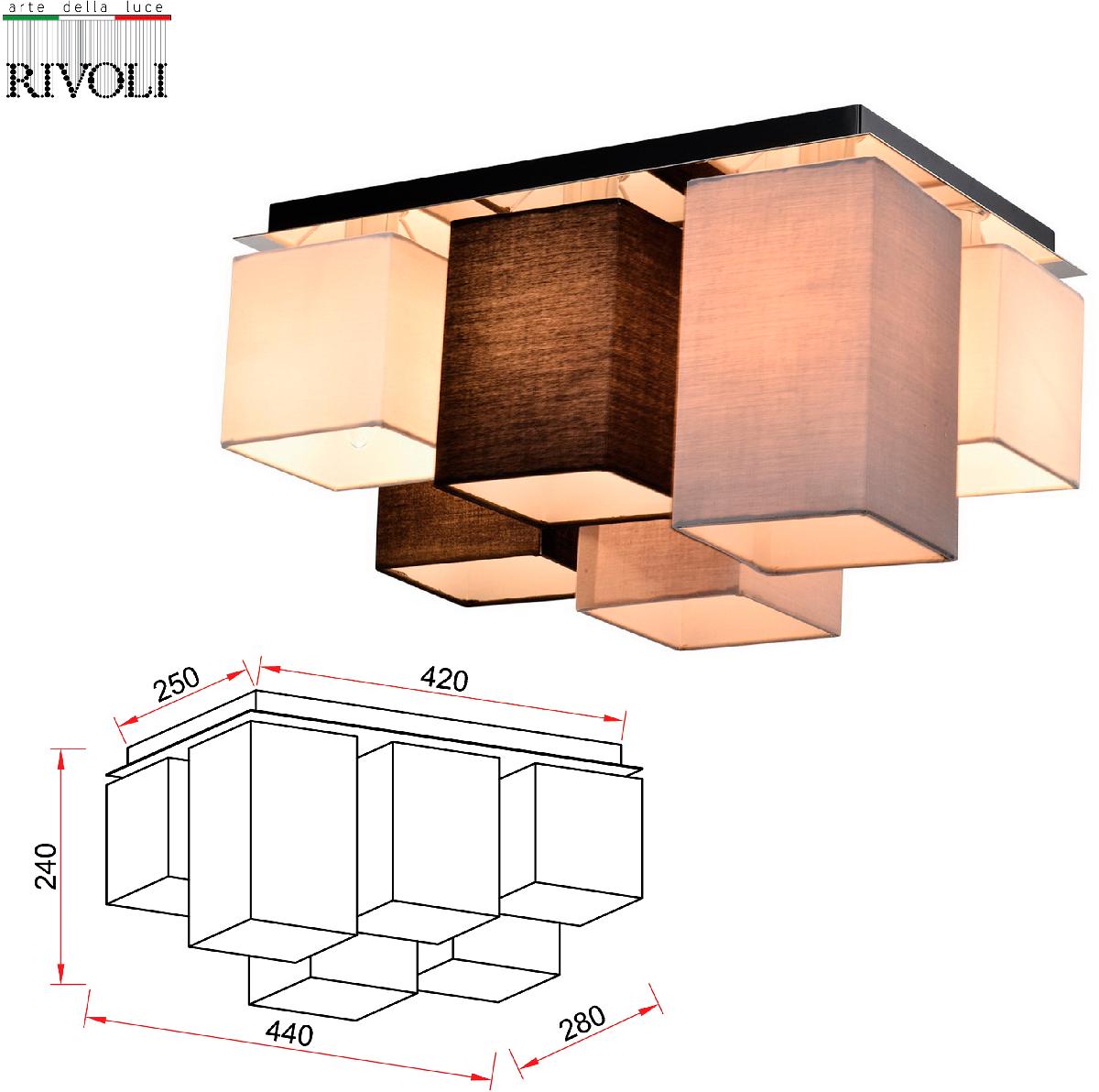 Потолочная люстра Rivoli Inclementia 3120-306 Б0054994