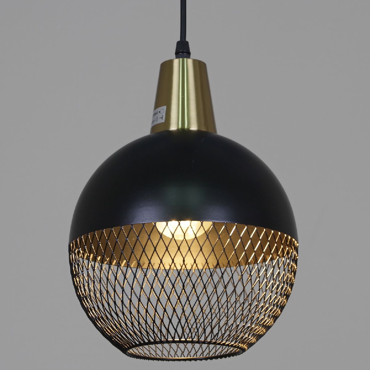 Подвесной светильник Reluce 03205-3.9-03 BK+COPPER