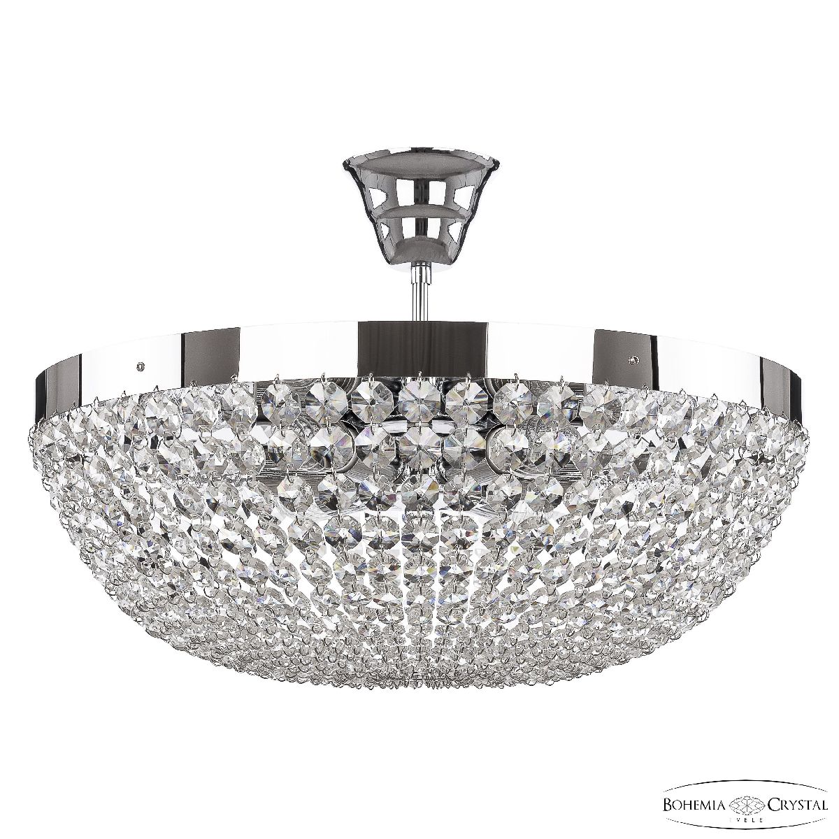Потолочная люстра Bohemia Ivele Crystal 19291/45NZ/S Ni