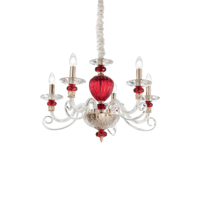 Подвесная люстра Ideal Lux Baronet SP5 168258