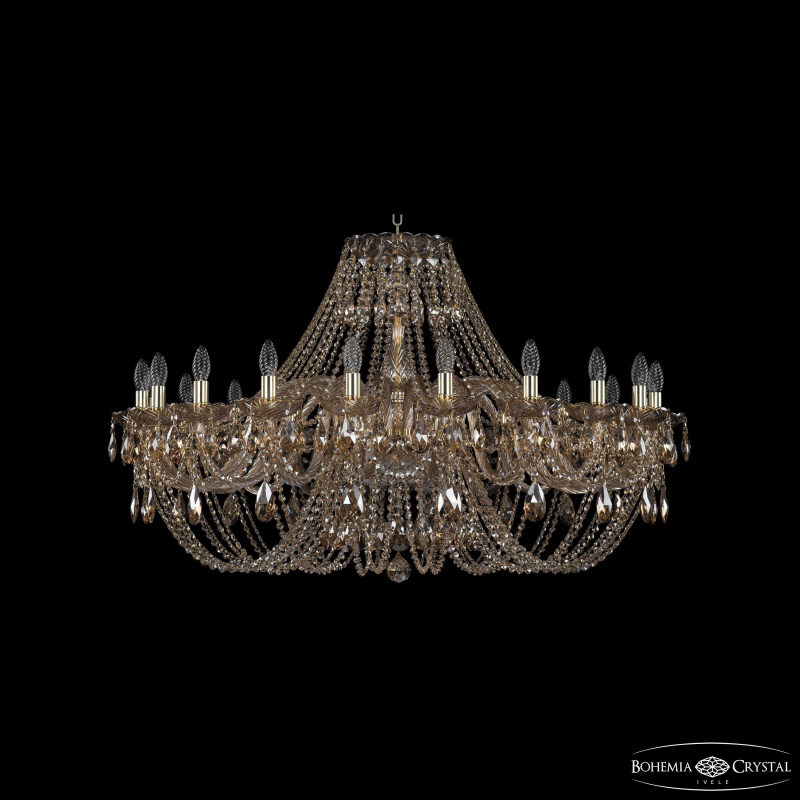 Подвесная люстра Bohemia Ivele Crystal 1406/20/400 G M721