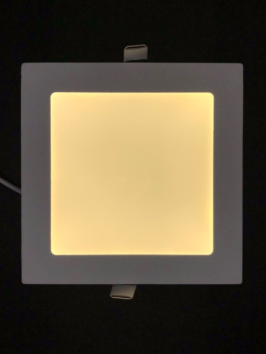 Встраиваемый светильник Elvan VLS-102SQ-12W-NH-Wh