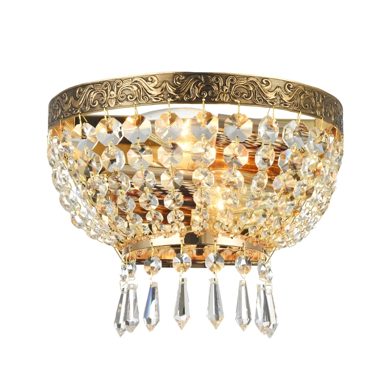 Настенный светильник Maytoni Tiara DIA500-WL-02-G