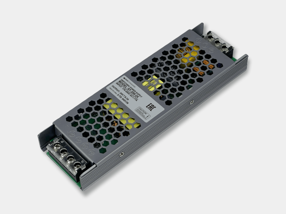 Блок питания для светодиодных лент SWG 24 В, 200 Вт, IP20, ST-200-24 00-00045136