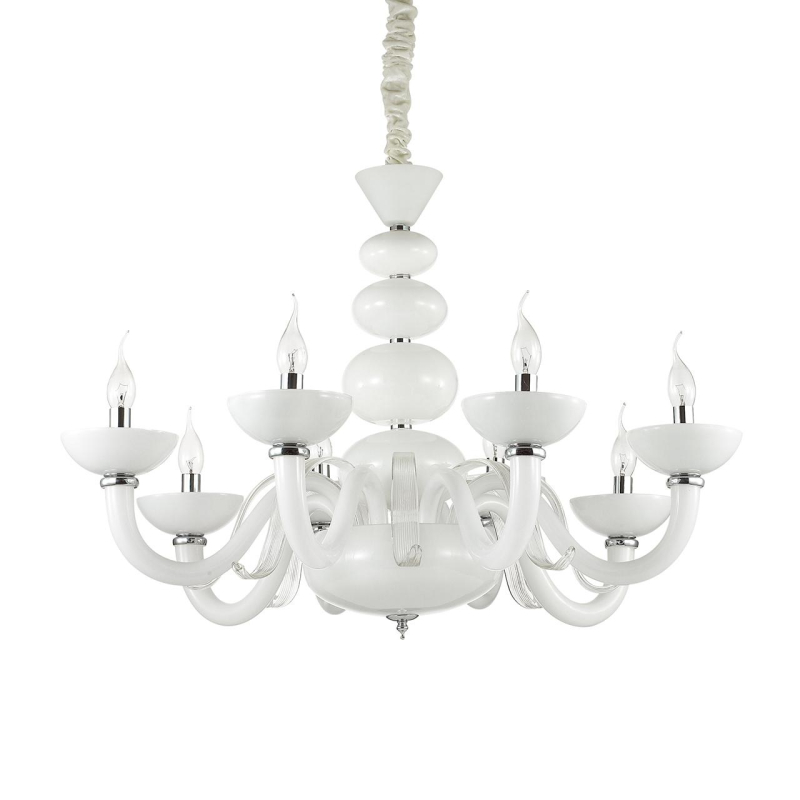 Подвесная люстра Ideal Lux Praga SP8 132129